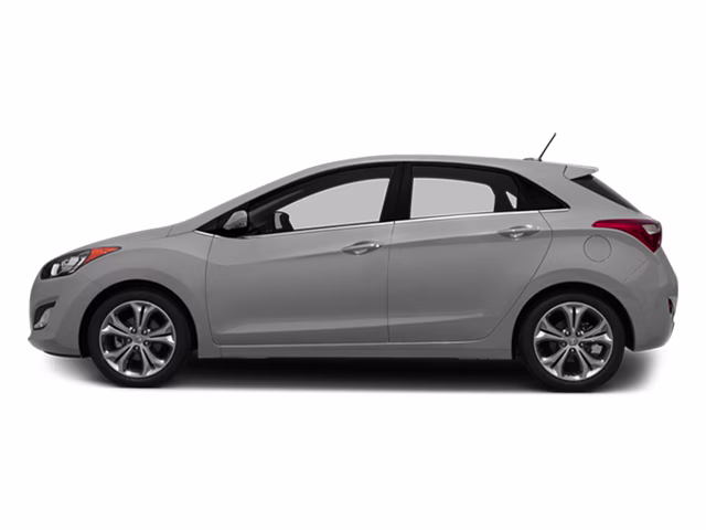 2014 Shimmering Silver Hyundai Elantra GT Base FWD Hatchback