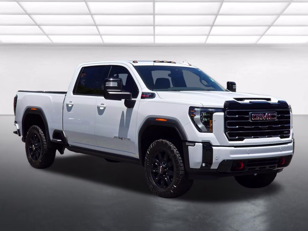 2025 Summit White GMC Sierra 2500HD AT4 4X4 Truck
