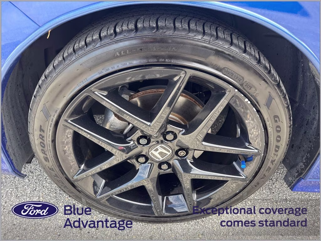 2023 Aegean Blue Metallic Honda Civic Sport FWD Sedan