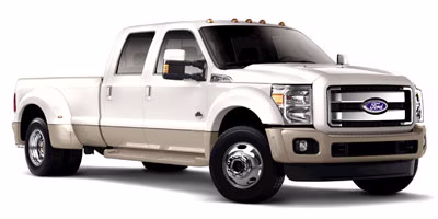 2012 White Platinum Clearcoat Metallic Ford Super Duty F-450 DRW Lariat 4X4 Truck
