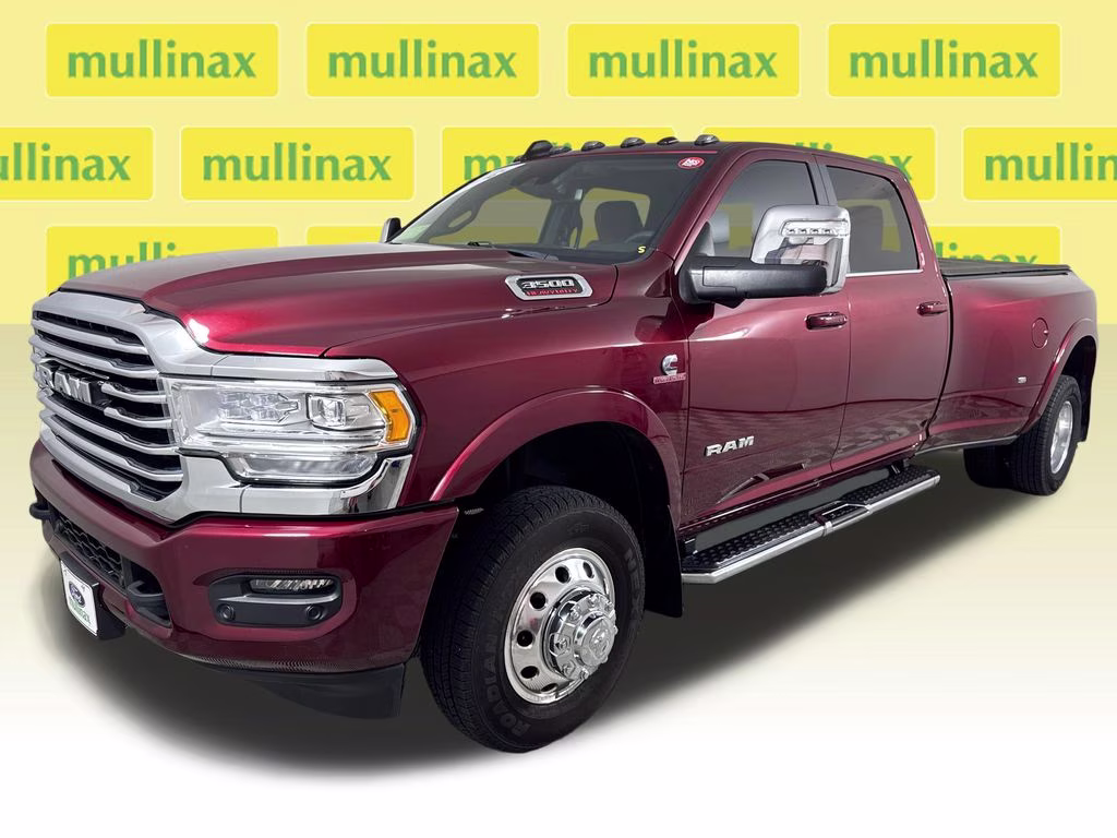 2024 Delmonico Red Pearlcoat Ram 3500 Limited Longhorn 4X4 Truck