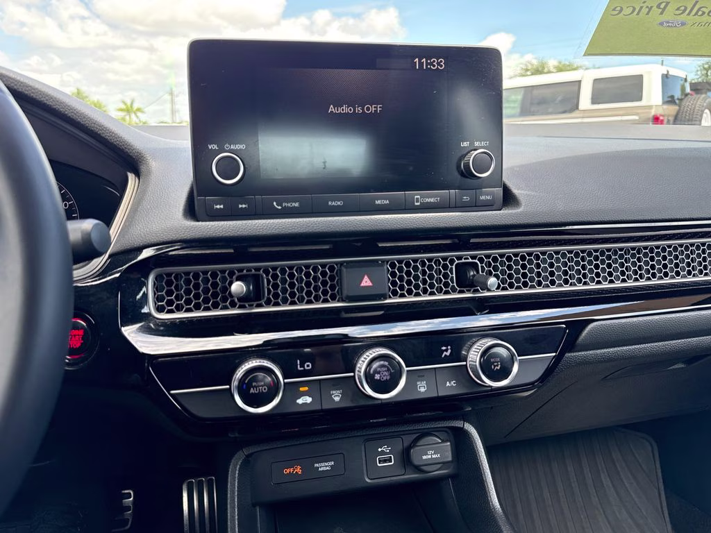 2023 Aegean Blue Metallic Honda Civic Sport FWD Sedan
