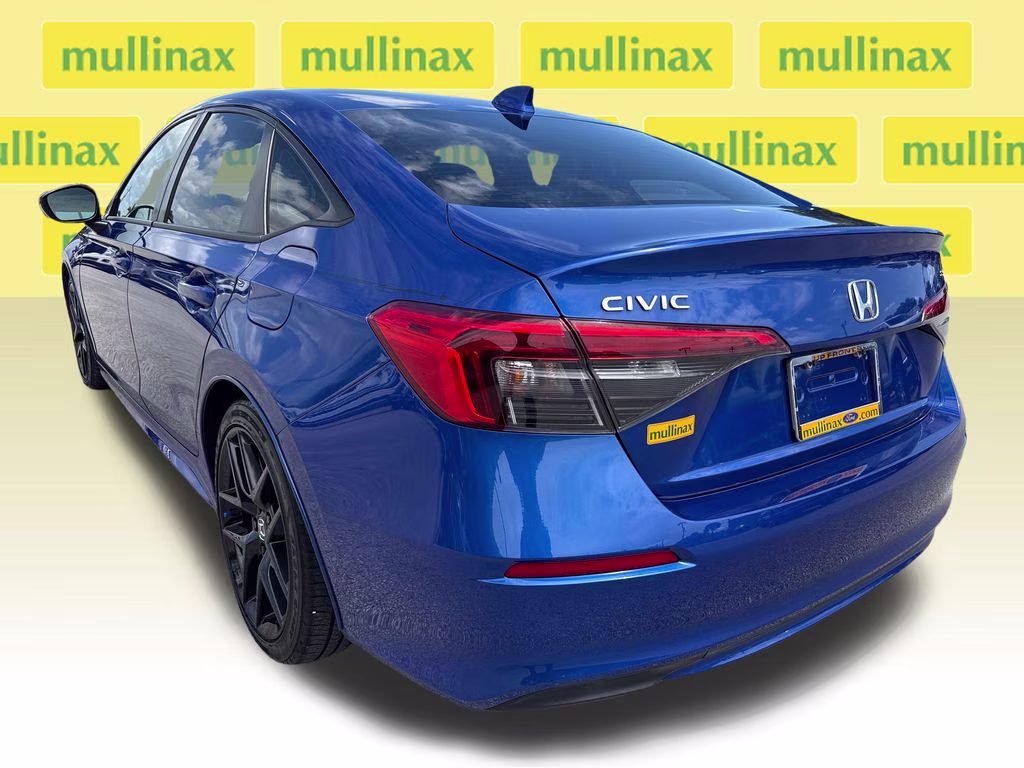 2023 Aegean Blue Metallic Honda Civic Sport FWD Sedan
