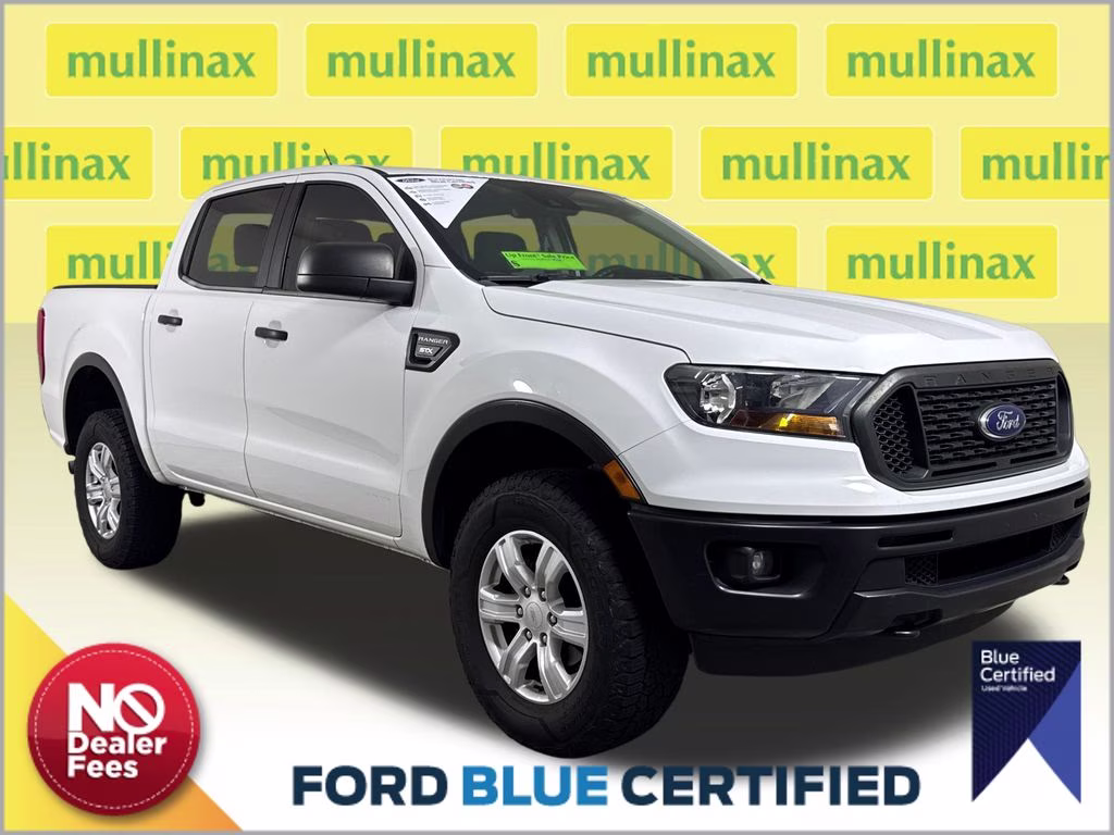 2019 Oxford White Ford Ranger XL 4X4 Truck