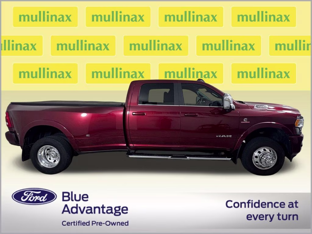 2024 Delmonico Red Pearlcoat Ram 3500 Limited Longhorn 4X4 Truck