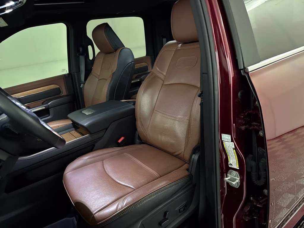 2024 Delmonico Red Pearlcoat Ram 3500 Limited Longhorn 4X4 Truck