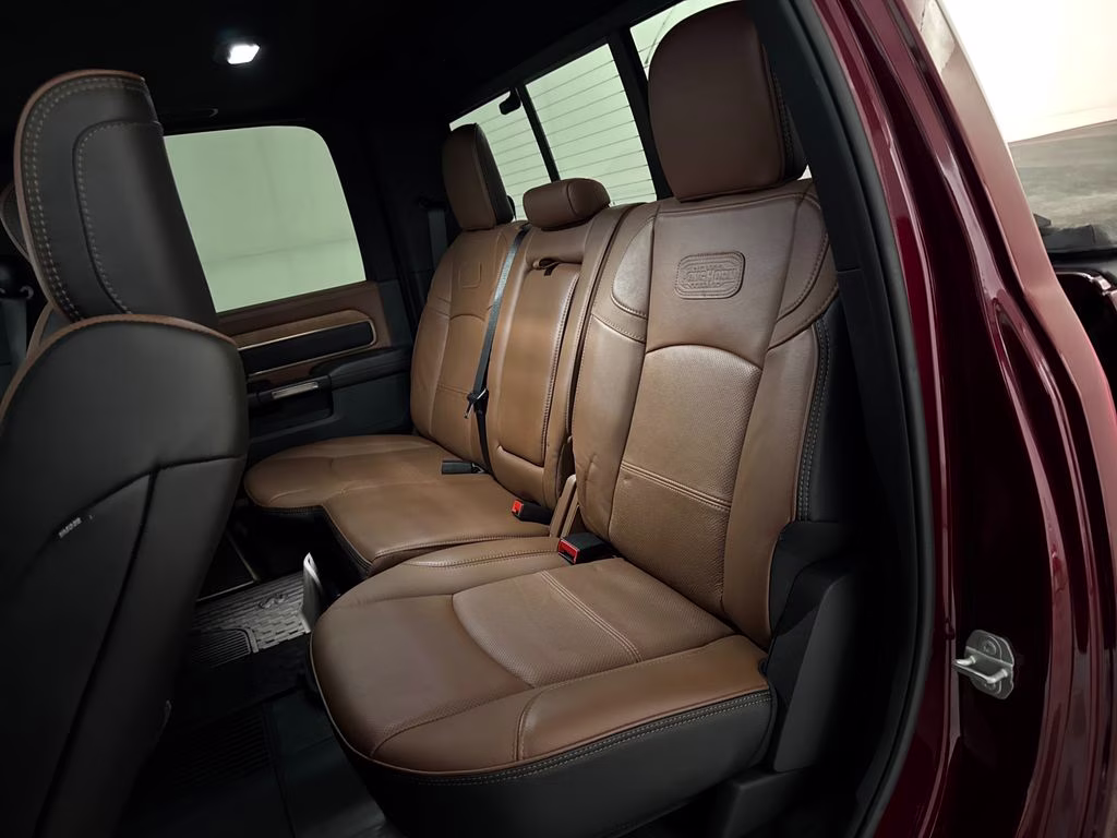 2024 Delmonico Red Pearlcoat Ram 3500 Limited Longhorn 4X4 Truck