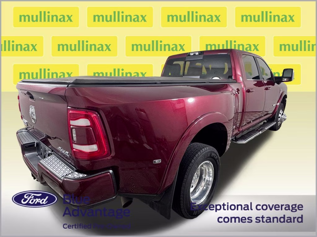 2024 Delmonico Red Pearlcoat Ram 3500 Limited Longhorn 4X4 Truck