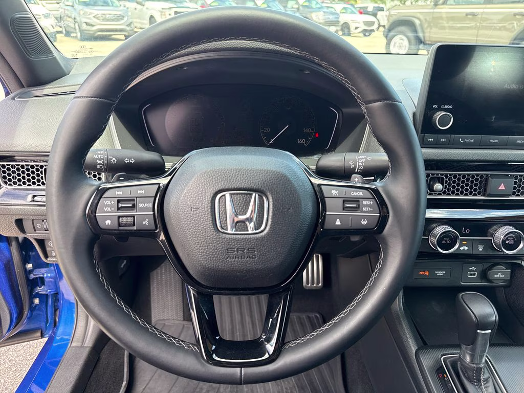 2023 Aegean Blue Metallic Honda Civic Sport FWD Sedan