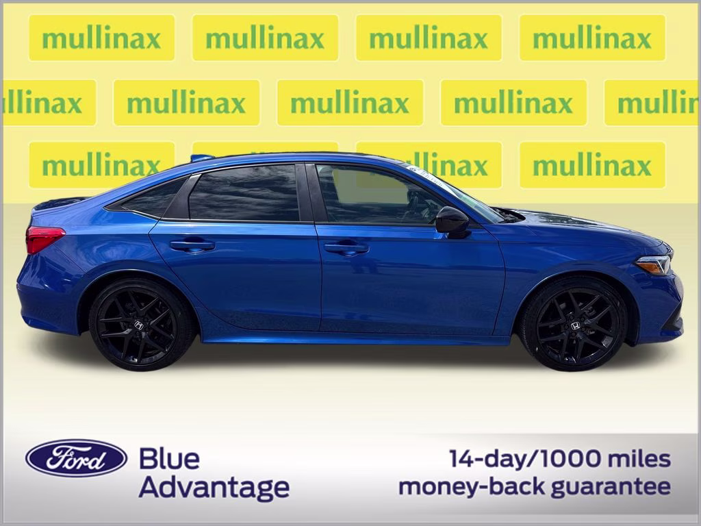 2023 Aegean Blue Metallic Honda Civic Sport FWD Sedan