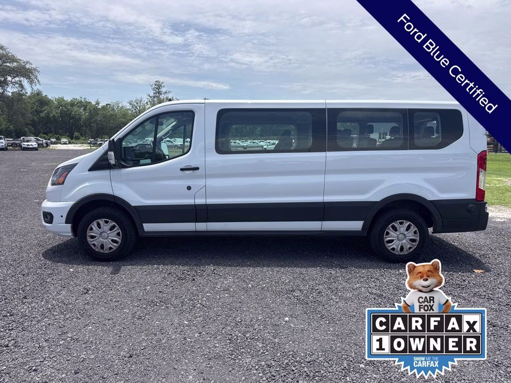 2024 Oxford White Ford Transit-350 XLT RWD Crossover
