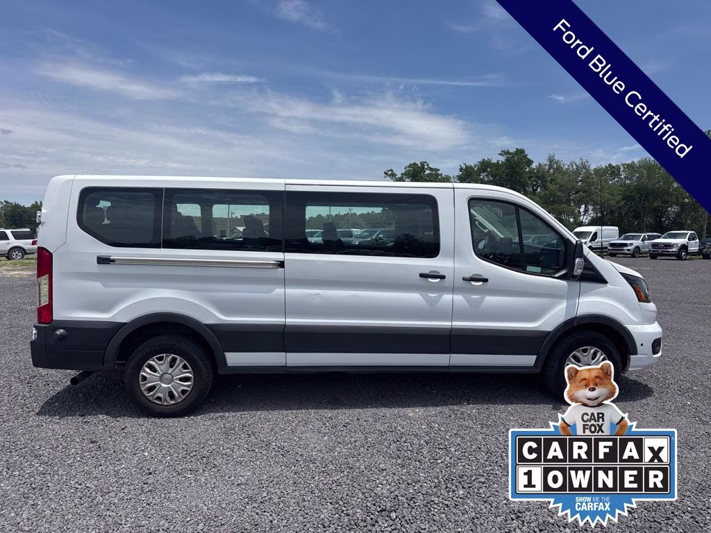 2024 Oxford White Ford Transit-350 XLT RWD Crossover