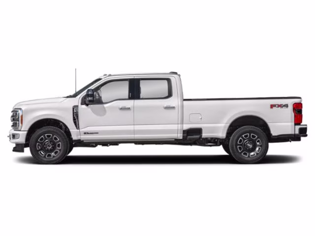 2024 White Metallic Ford Super Duty F-350 SRW Platinum 4X4 Truck