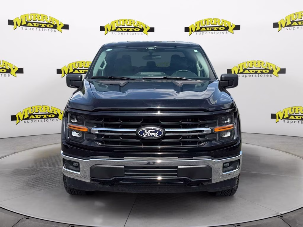 2025 Black Metallic Ford F-150 XLT 4X4 Truck