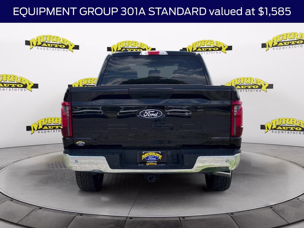2025 Black Metallic Ford F-150 XLT 4X4 Truck