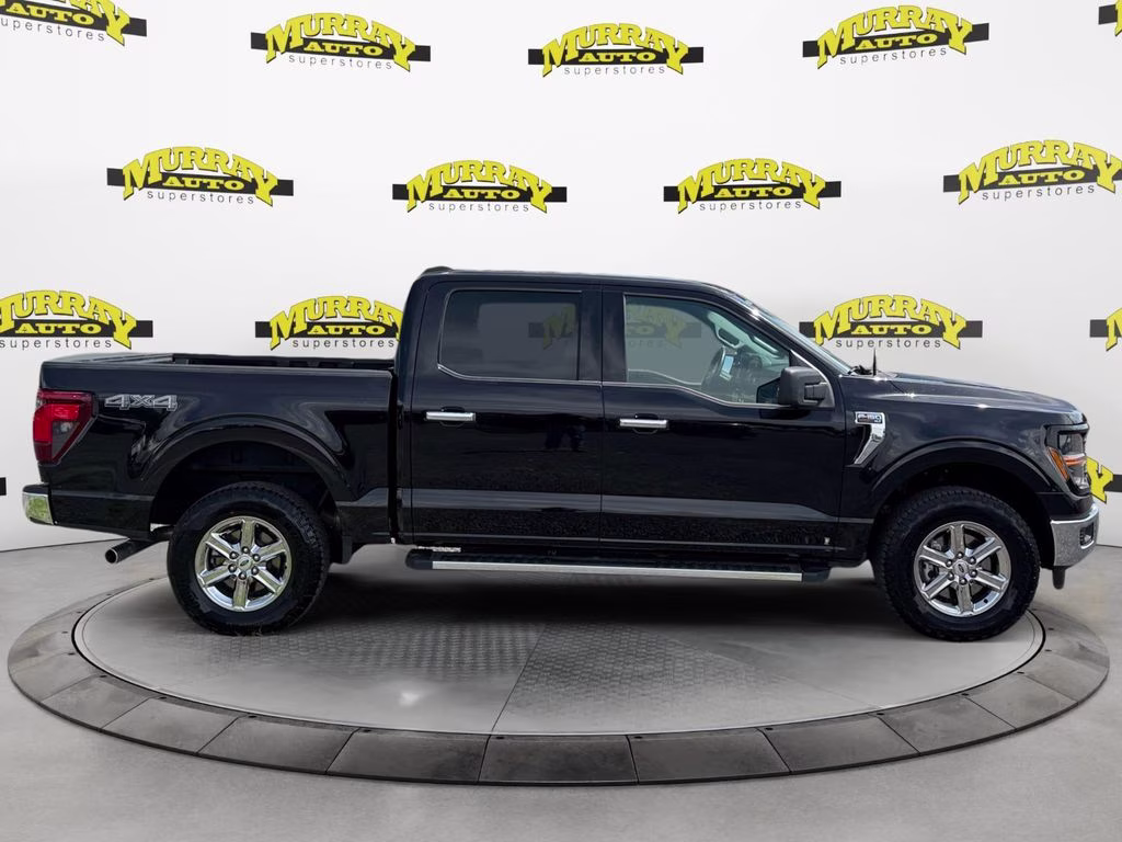 2025 Black Metallic Ford F-150 XLT 4X4 Truck