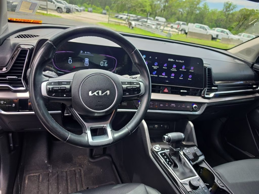 2023 Ebony Black Kia Sportage EX FWD SUV