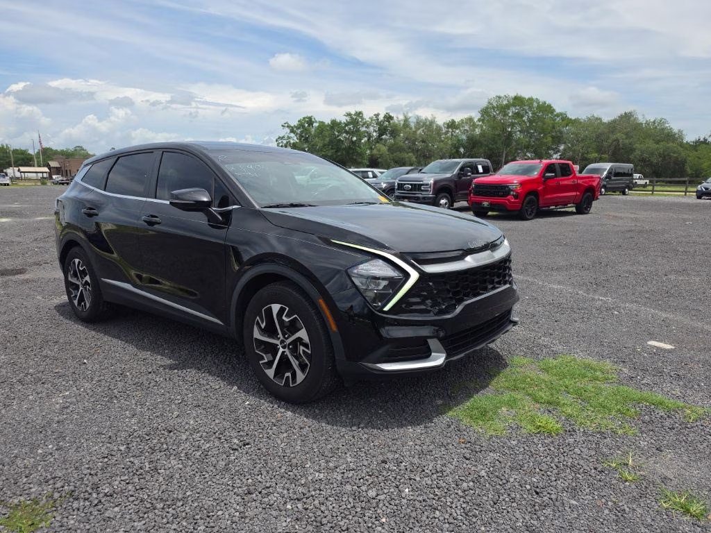 2023 Ebony Black Kia Sportage EX FWD SUV
