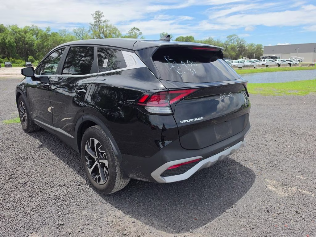 2023 Ebony Black Kia Sportage EX FWD SUV