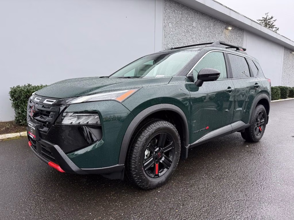 2026 Obsidian Green Nissan Rogue Rock Creek AWD SUV