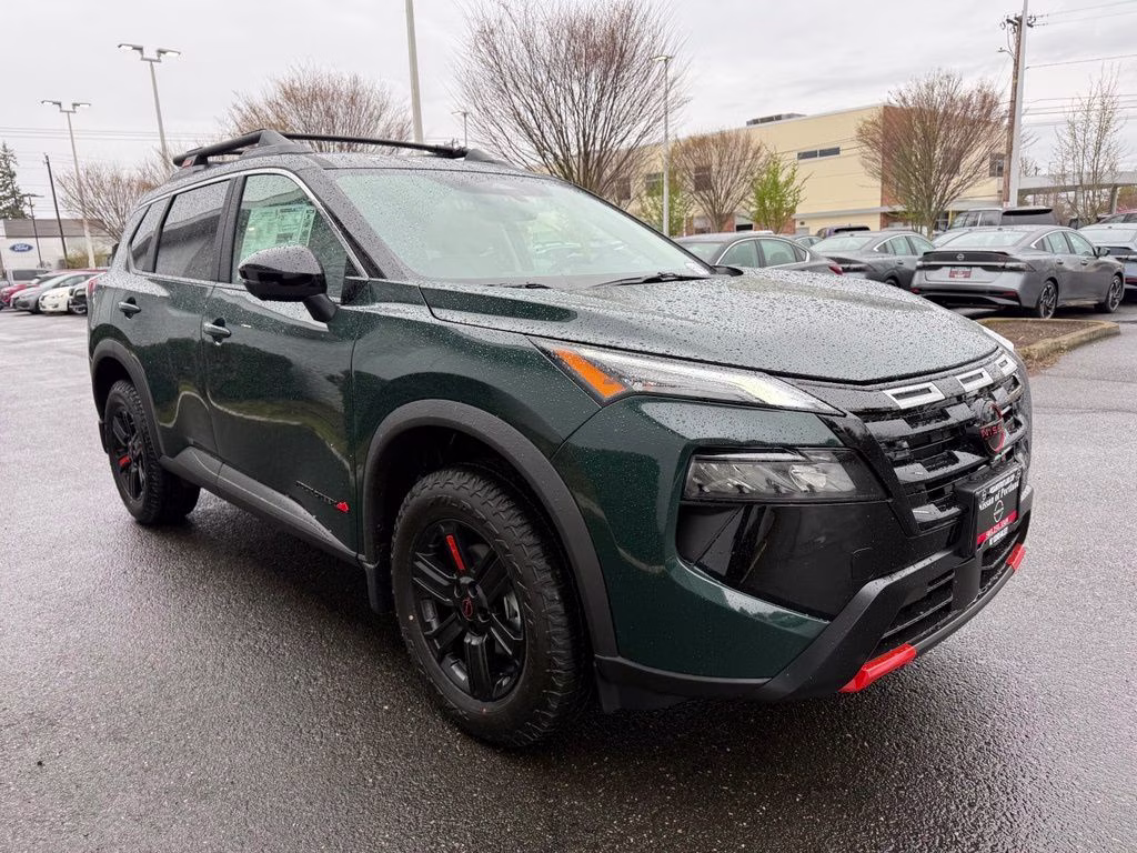 2026 Obsidian Green Nissan Rogue Rock Creek AWD SUV