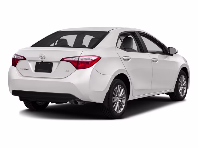 2016 Super White Toyota Corolla L FWD Sedan
