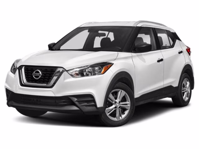 2019 Aspen White Tricoat Nissan Kicks SV FWD SUV
