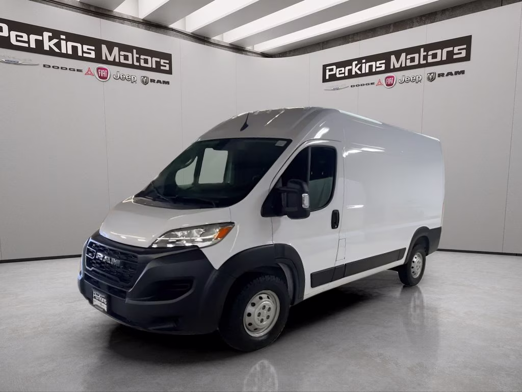 2023 Bright White Clearcoat Ram ProMaster 1500 Base FWD Van