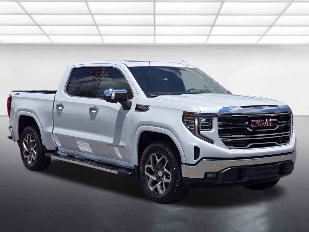 2026 Glacier White Tricoat GMC Sierra 1500 SLT 4X4 Truck