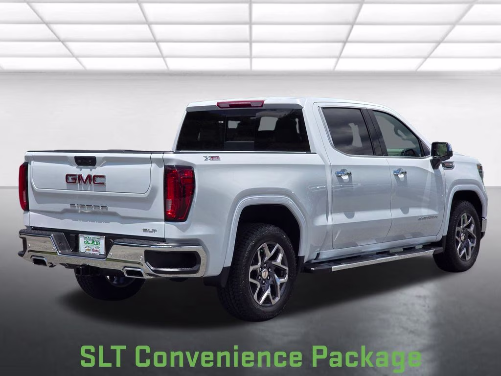 2026 Glacier White Tricoat GMC Sierra 1500 SLT 4X4 Truck