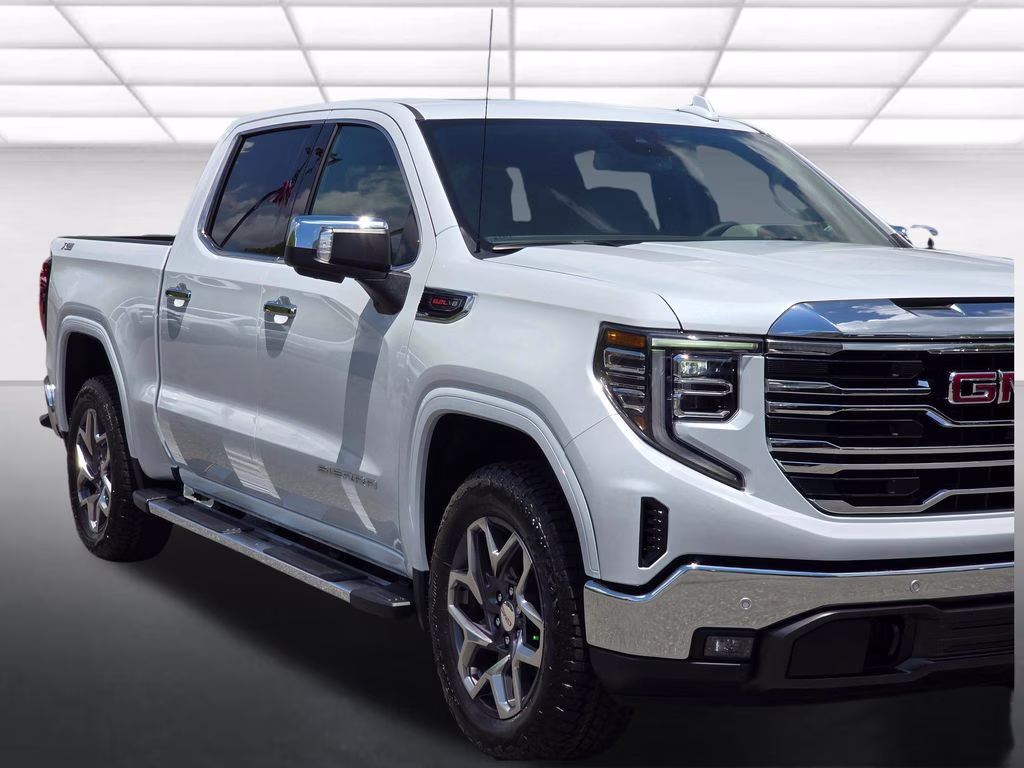 2026 Glacier White Tricoat GMC Sierra 1500 SLT 4X4 Truck