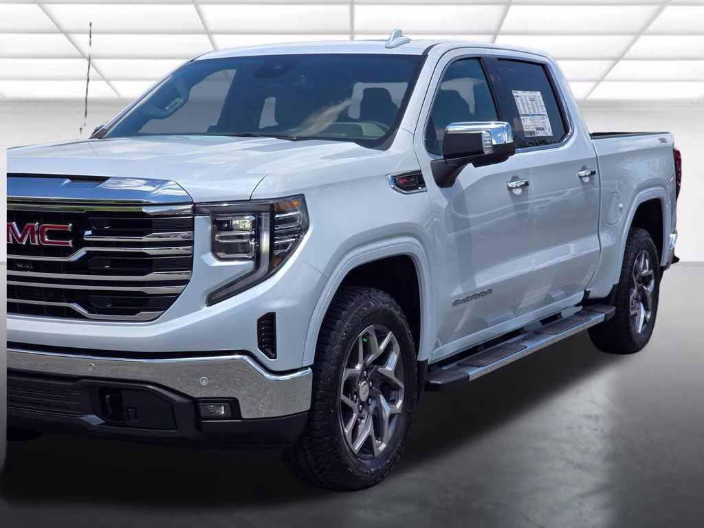 2026 Glacier White Tricoat GMC Sierra 1500 SLT 4X4 Truck