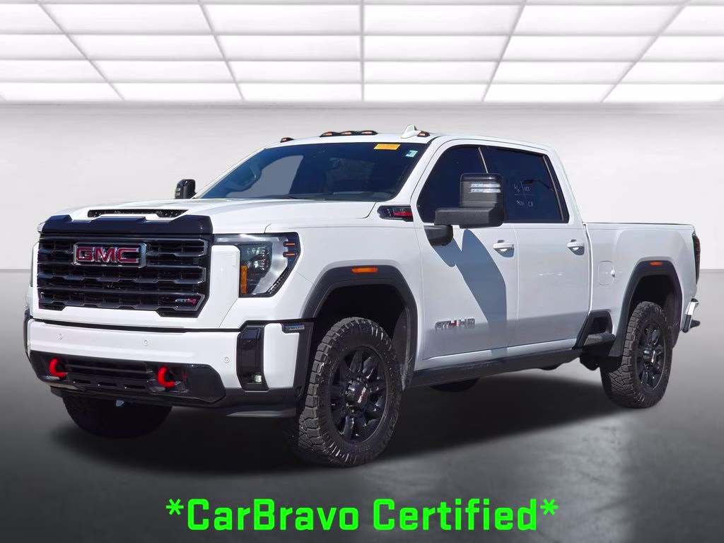 2025 Summit White GMC Sierra 2500HD AT4 4X4 Truck