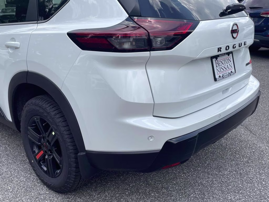 2026 Everest White Pearl Tricoat Nissan Rogue Rock Creek AWD SUV