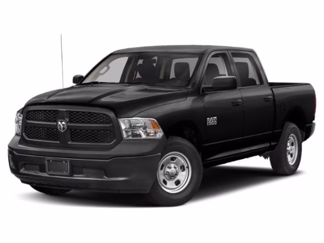 2019 Diamond Black Crystal Pearlcoat Ram 1500 Classic Tradesman 4X4 Truck