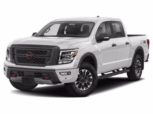 2024 Glacier White Nissan Titan PRO-4X 4X4