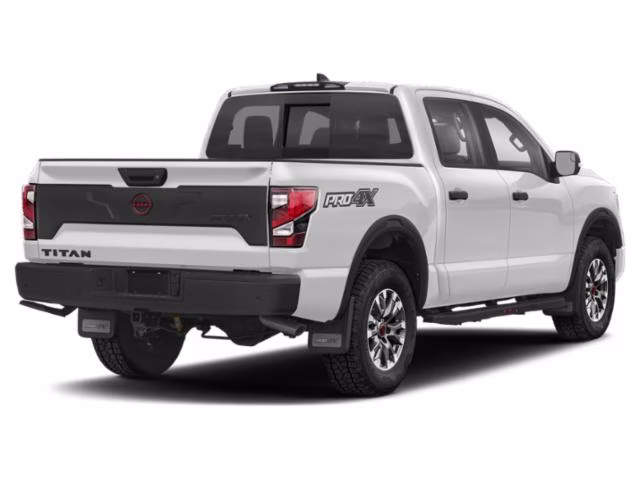 2024 Glacier White Nissan Titan PRO-4X 4X4