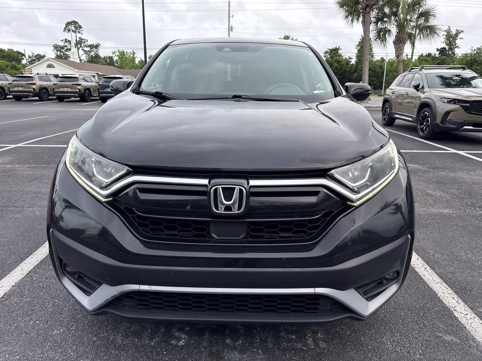 2021 Crystal Black Pearl Honda CR-V EX AWD SUV