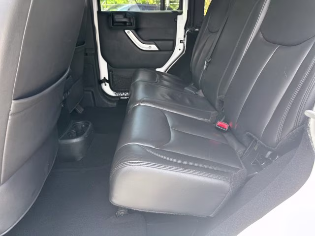 2017 Bright White Clearcoat Jeep Wrangler Unlimited Sahara 4X4 Convertible