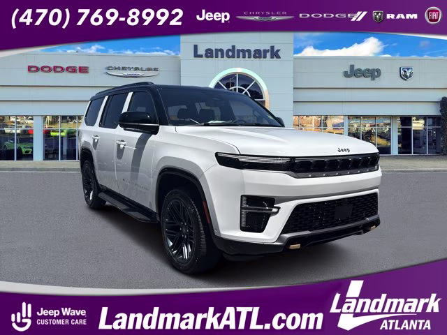 2026 Bright White Clearcoat Jeep Grand Wagoneer 85th Anniversary 4X4 SUV