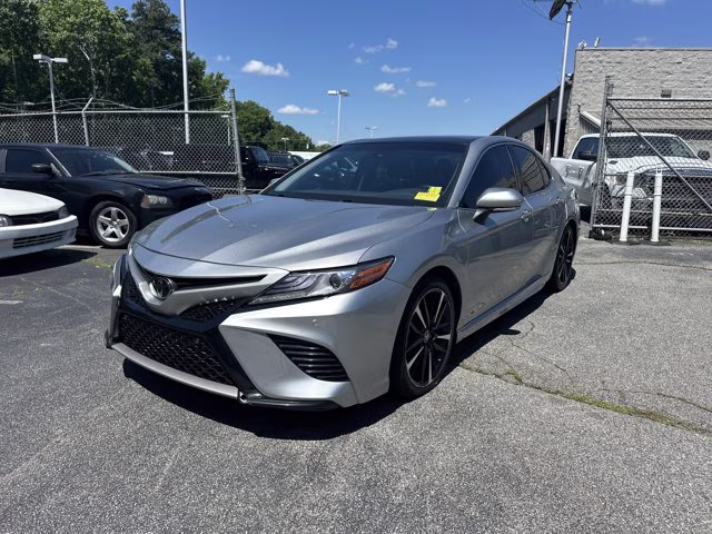 2018 Celestial Silver Metallic Toyota Camry XSE FWD Sedan