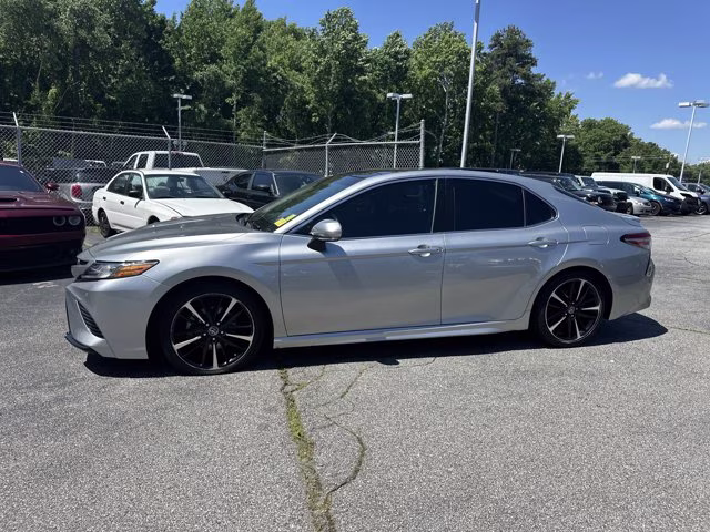 2018 Celestial Silver Metallic Toyota Camry XSE FWD Sedan