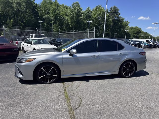 2018 Celestial Silver Metallic Toyota Camry XSE FWD Sedan