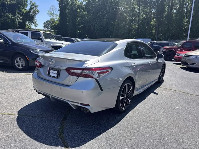 2018 Celestial Silver Metallic Toyota Camry XSE FWD Sedan