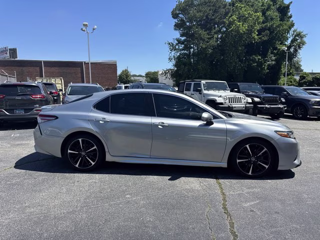 2018 Celestial Silver Metallic Toyota Camry XSE FWD Sedan