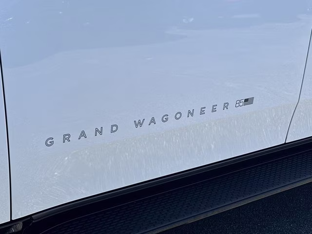 2026 Bright White Clearcoat Jeep Grand Wagoneer 85th Anniversary 4X4 SUV