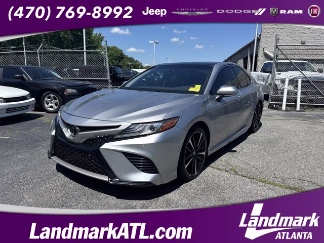 2018 Celestial Silver Metallic Toyota Camry XSE FWD Sedan