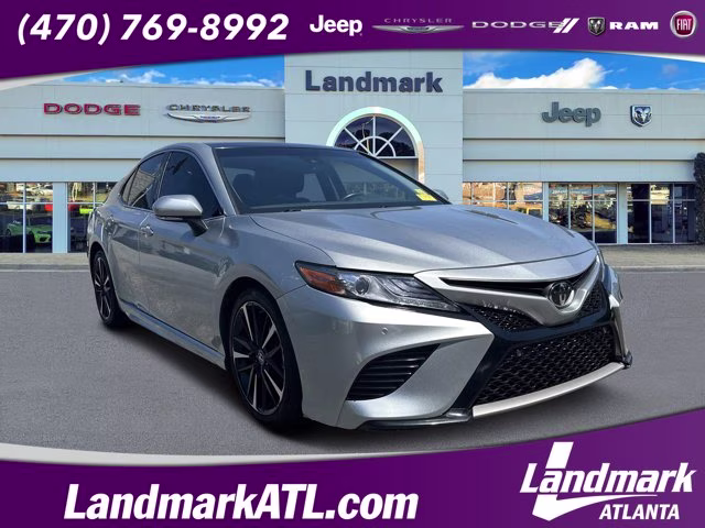 2018 Celestial Silver Metallic Toyota Camry XSE FWD Sedan