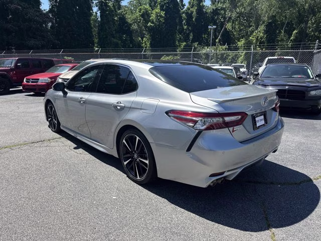 2018 Celestial Silver Metallic Toyota Camry XSE FWD Sedan