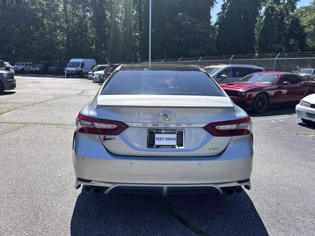 2018 Celestial Silver Metallic Toyota Camry XSE FWD Sedan